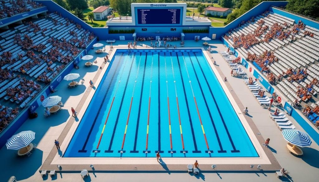 Découvrez la capacité impressionnante d'une piscine olympique en mètres — free download