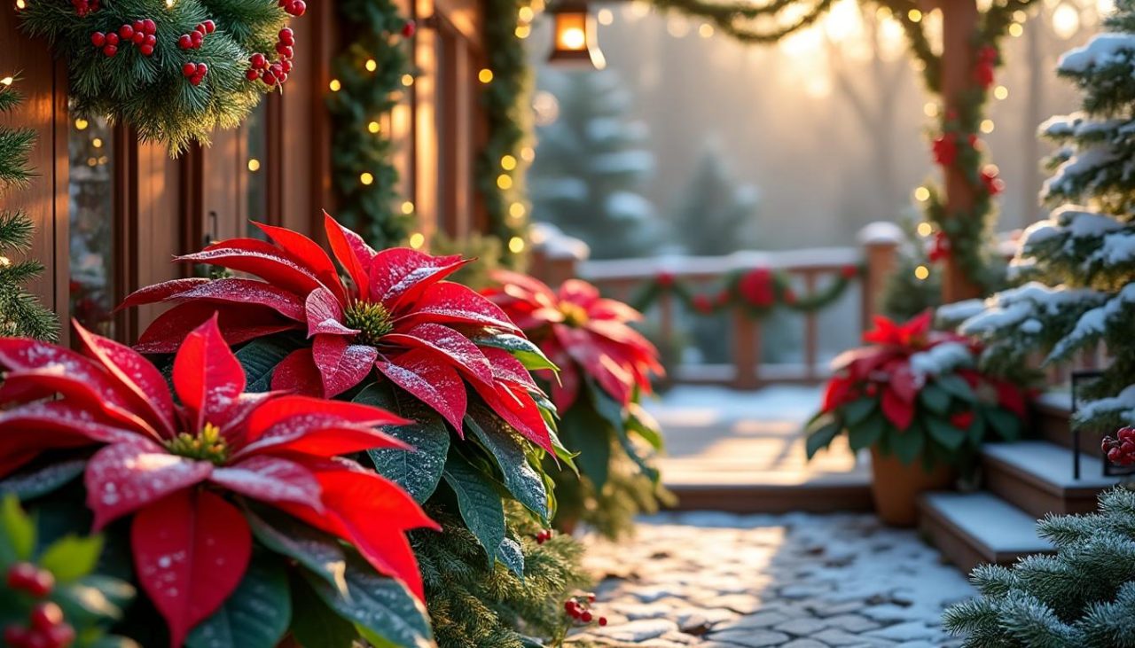 découvrez une sélection des meilleures plantes de noël adaptées à l'extérieur pour embellir votre jardin ou votre balcon durant les fêtes. conseils d'entretien inclus !
