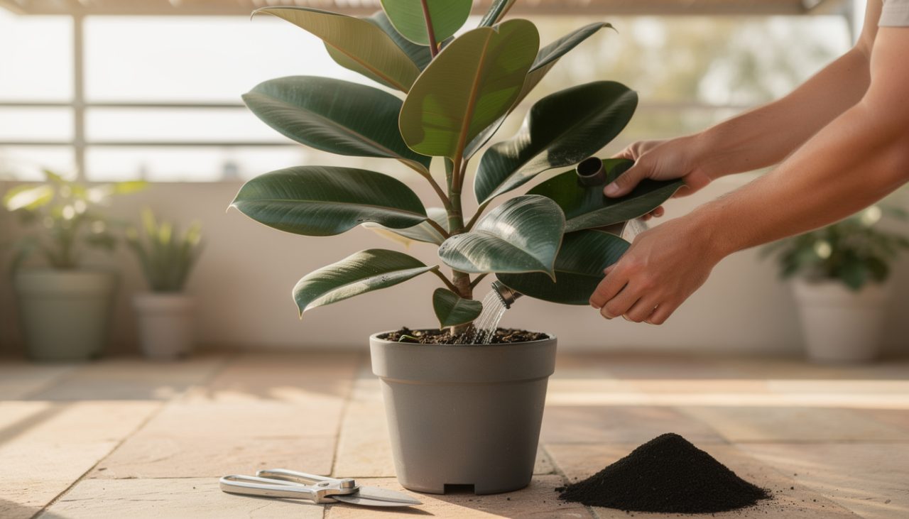 découvrez comment entretenir votre caoutchouc en extérieur : emplacement idéal, arrosage, sol et protection contre le froid pour favoriser une croissance optimale.